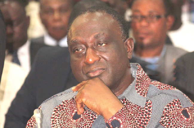 Mr Allan Kyeremanten, Minister of Trade and Industry